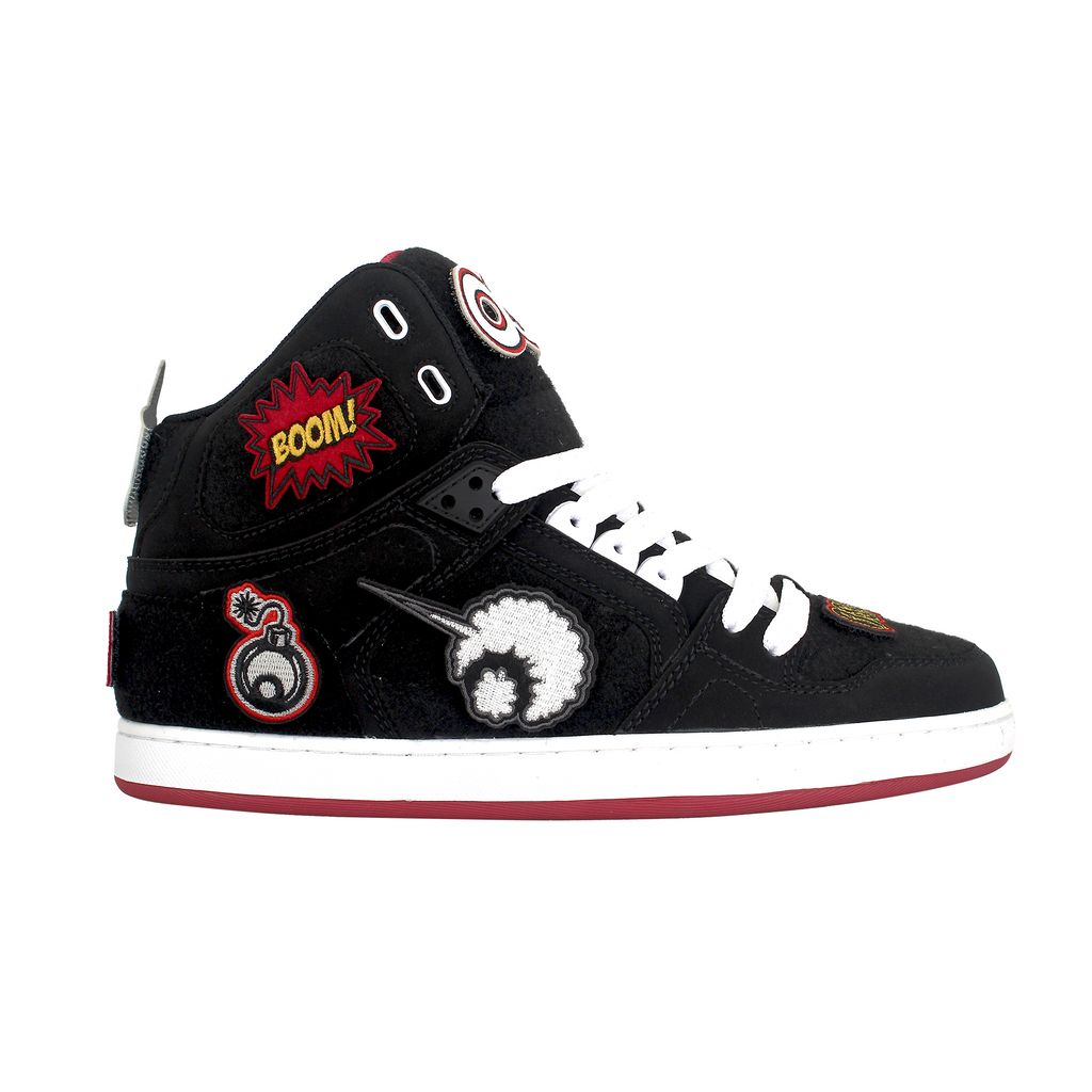 NYC 83 Clk Black/Red/Velcro